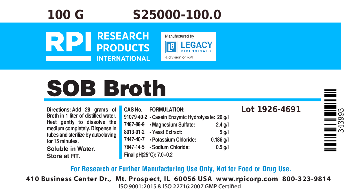 SOB Broth, 100 Grams
